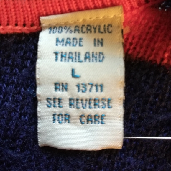 Express Navy Sweater - Size Large - Picture 4 of 5